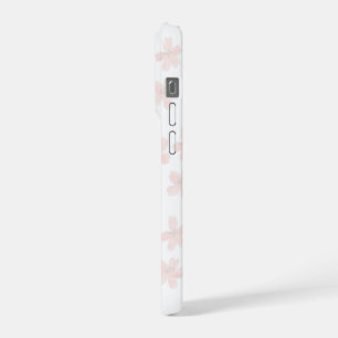 Cute Puppy Phone Case – Pink Floral Design