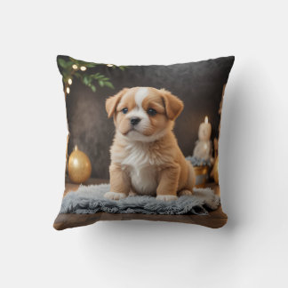 Cute puppy pillow cushion