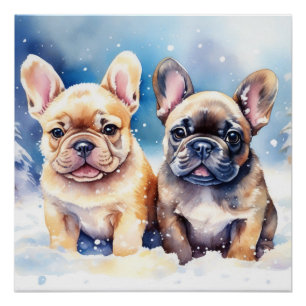 Cute puppy poster