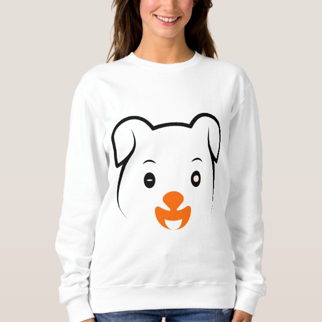 Cute Puppy Sweatshirt (Front)