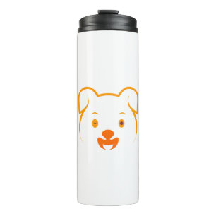 Cute Puppy Thermal Tumbler
