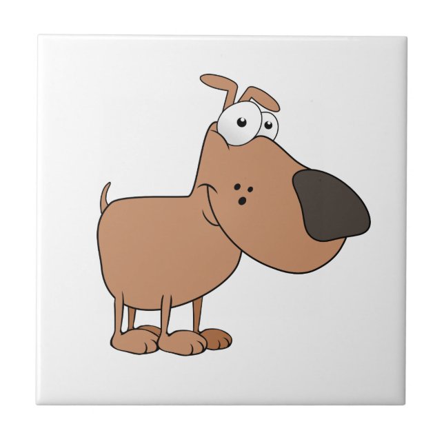 Cute Puppy Tile (Front)