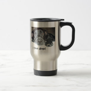 Cute Puppy Travel Mug