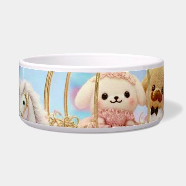 Cute Puppy Wedding Fairytale Carriage (Front)