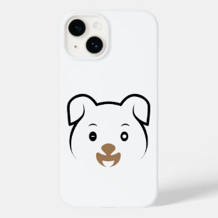 Cute Puppy Wink Case-Mate iPhone 14 Case