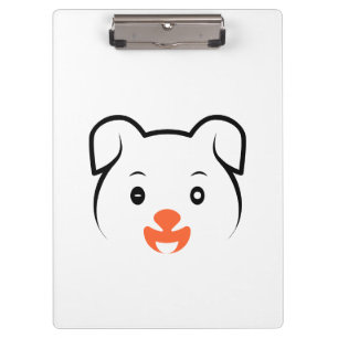 Cute Puppy Wink Clipboard