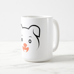 Cute Puppy Wink Coffee Mug