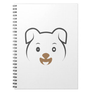 Cute Puppy Wink Notebook