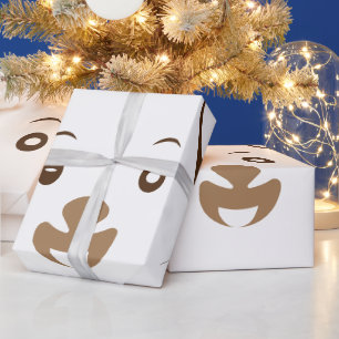 Cute Puppy Wink Wrapping Paper
