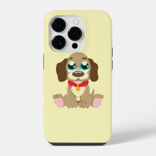 Cute Puppy With Beautiful Eyes iPhone 14 Pro Case