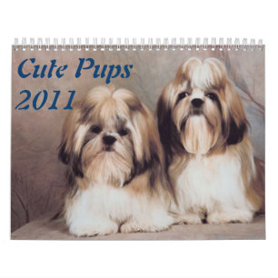 Cute Pups 2011 Calendar