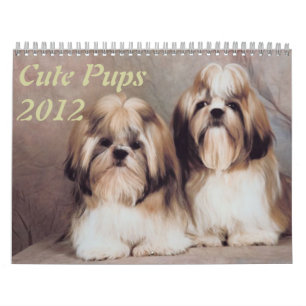Cute Pups 2012 Calendar