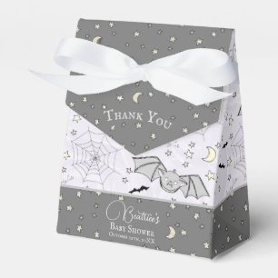 Cute Purple Baby Bats Halloween & Fall Favour Box