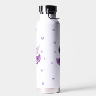 Cute Purple Fairy Water Bottle