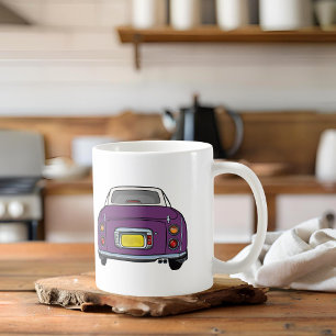 Cute Purple Figaro Car Name Figarations Coffee Mug