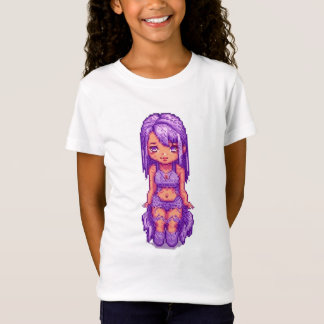 Cute purple  girl  T-Shirt