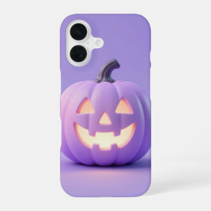Cute Purple Jack O Lantern Halloween Case