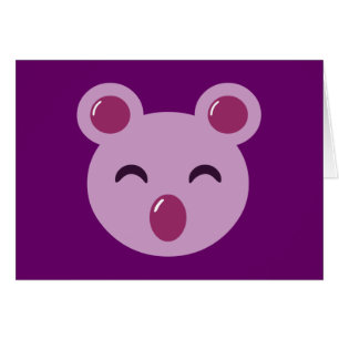 Cute Purple Koala Bear