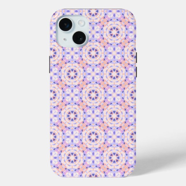Cute Purple Pretty Pink Pastel Magic Star Girl’s Case-Mate iPhone Case (Back)