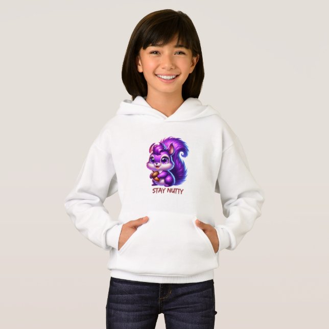 Cute Purple Squirrel  (Front Full)