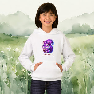 Cute Purple Squirrel