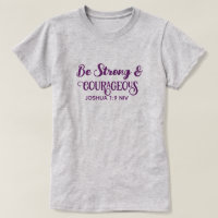 Cute Purple Strong and Courageous Simple Grey