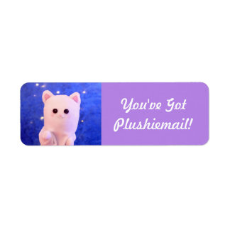 Cute Purple Stylish Personalised Photo Mail