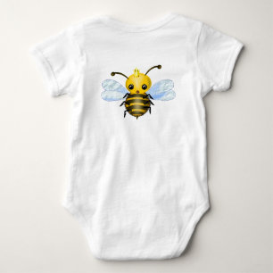 Cute Queen Bee Baby Bodysuit