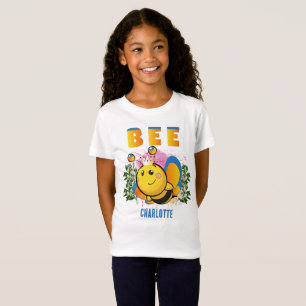 Cute Queen Bee  Colourful Personalised Lovely T-Shirt