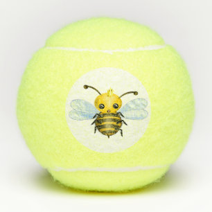 Cute Queen Bee Tennis Balls