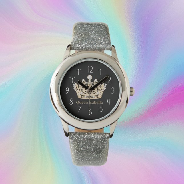 cute Queen crown add name Watch (Creator Uploaded)