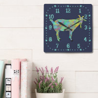 Cute Quirky Goat Colourful Funny Funky Animal Art