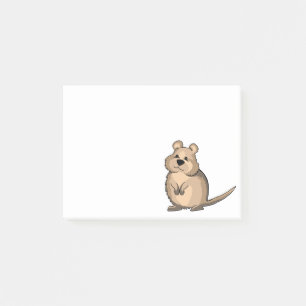 Cute Quokka Australian Marsupial Post-it Notes