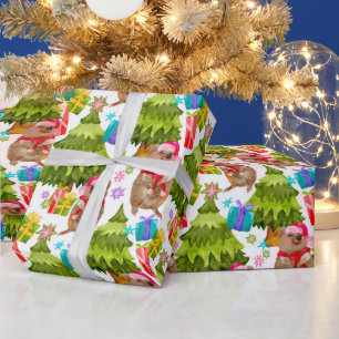 Cute Quokka Christmas  Wrapping Paper