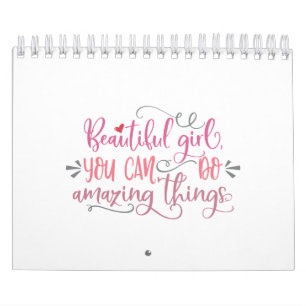 Cute Quotes For Girls Calendar
