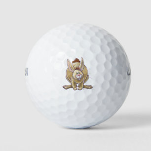 Cute Rabbit Animal Parade Golf Balls