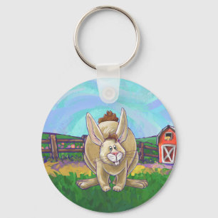 Cute Rabbit Animal Parade Key Ring