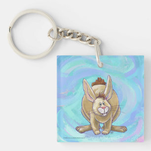 Cute Rabbit Animal Parade Key Ring