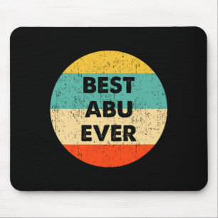 Cute rabbit bunny blowing bubble gum easter day  mouse mat