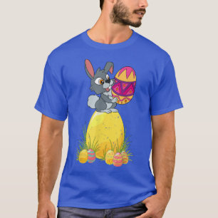 Cute Rabbit Bunny Lover Easter Day Easter Eggs Hap T-Shirt