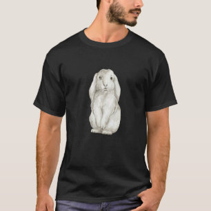 Cute Rabbit Cute Rabbit Watercolor T-Shirt