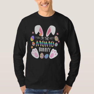 Cute Rabbit Ears I'm The Momo Bunny Matching Easte T-Shirt