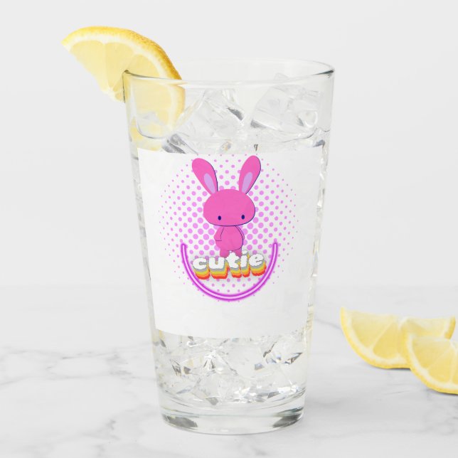 Cute Rabbit Glass (Front Ice)