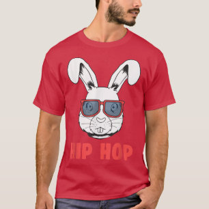 Cute Rabbit Hip Hop Bunny Gangster Nerd Rabbit Lov T-Shirt