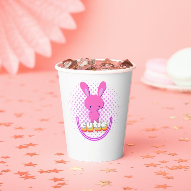 Cute Rabbit Paper Cups (Insitu)