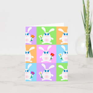 Cute Rabbits Card