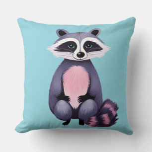 Cute Raccoon Cushion