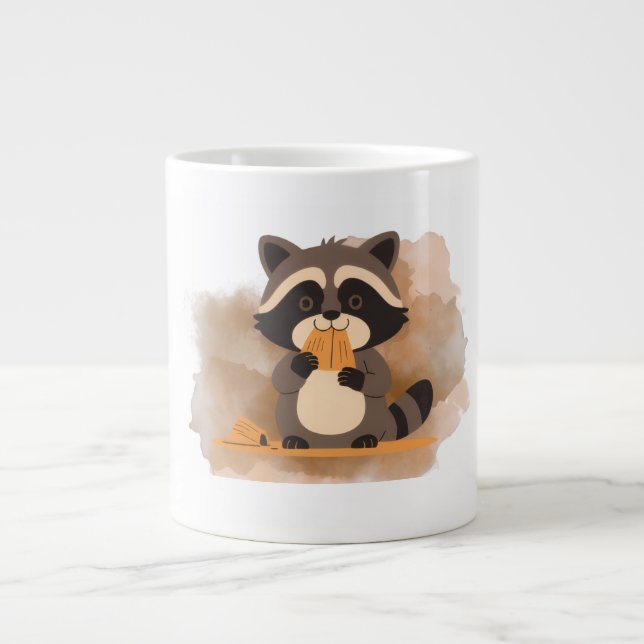 Cute Raccoon Mug (Front)