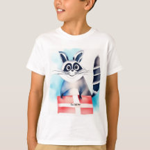 Cute racoon birthday gift