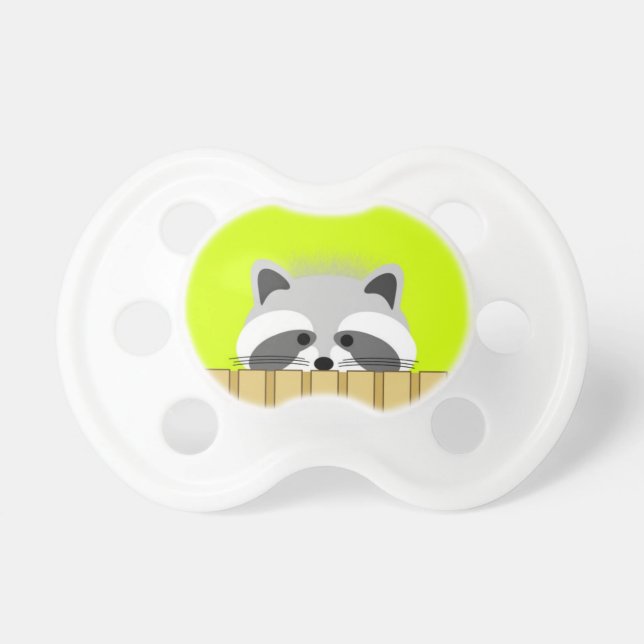 Cute Racoon Pacifier (Front)